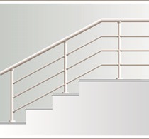 Перила из нержавеющей стали НП-5 от 3449 руб.